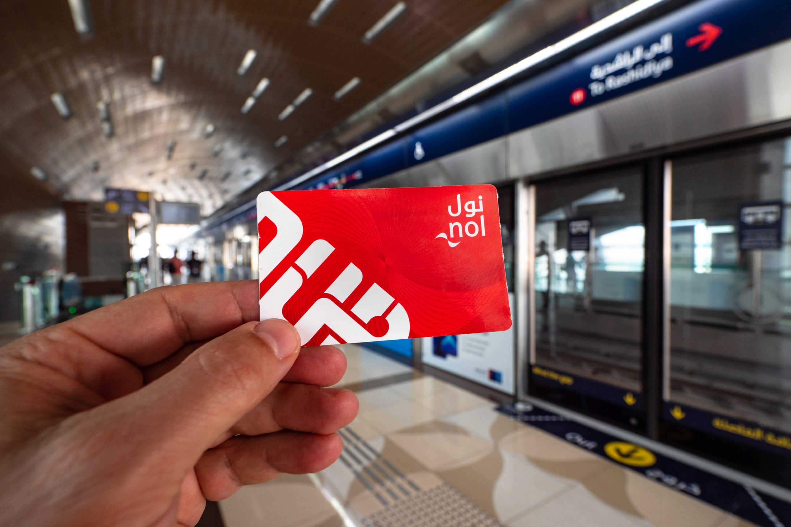 Dubai Nol Card - Red NOL Card