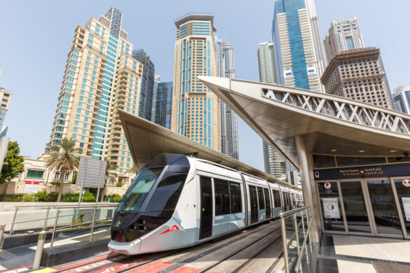 Dubai Tram - Tram stop