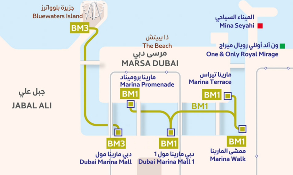 Dubai Water Bus to Explore Dubai Marina | Havefundubai.com