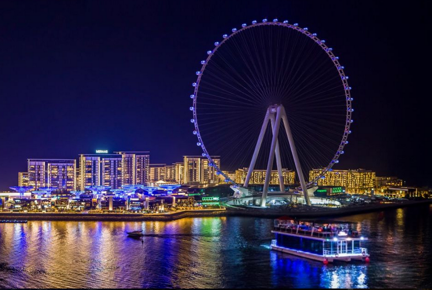 Ain Dubai Ferris Wheel - Boat cruise