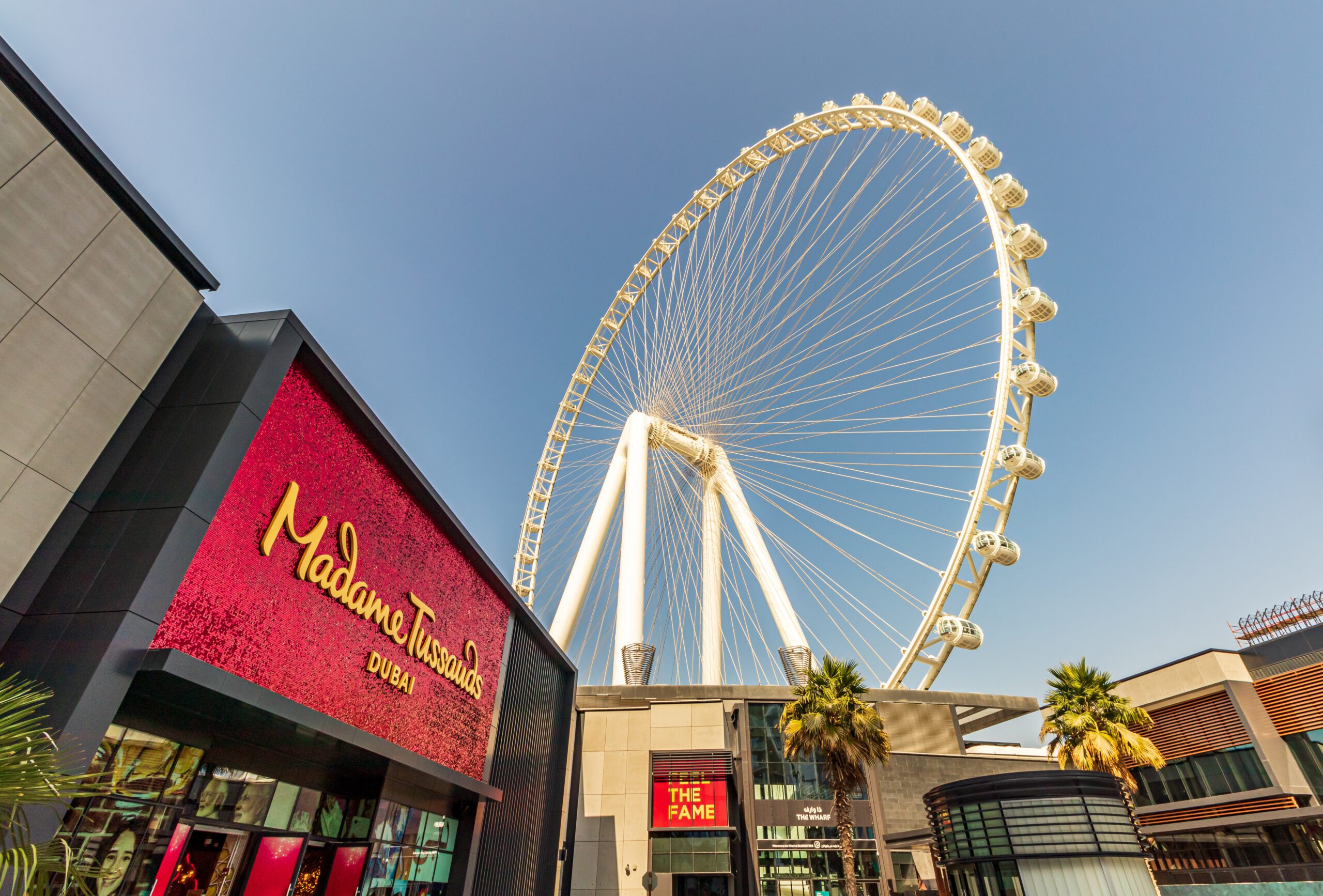 Ain Dubai Ferris Wheel - Madam Tussauds Dubai Entrance