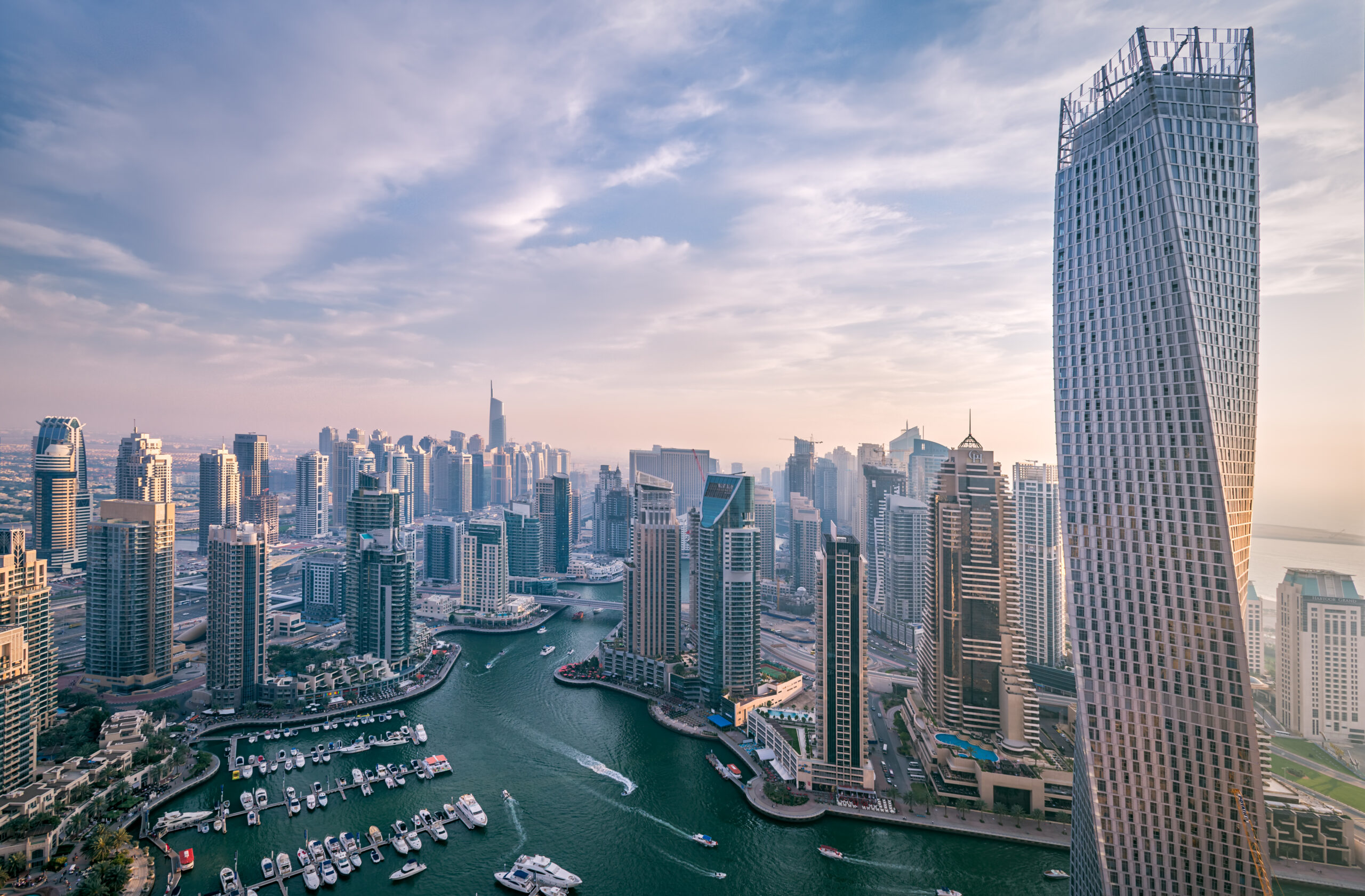 Best Dubai Areas for Tourists - Dubai Marina