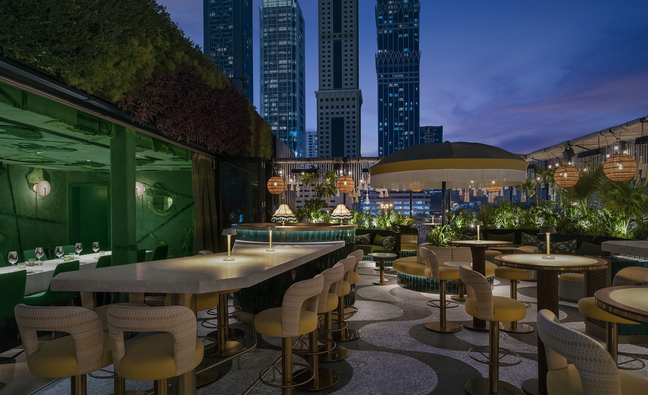 Best Dubai rooftop bars - Amazónico