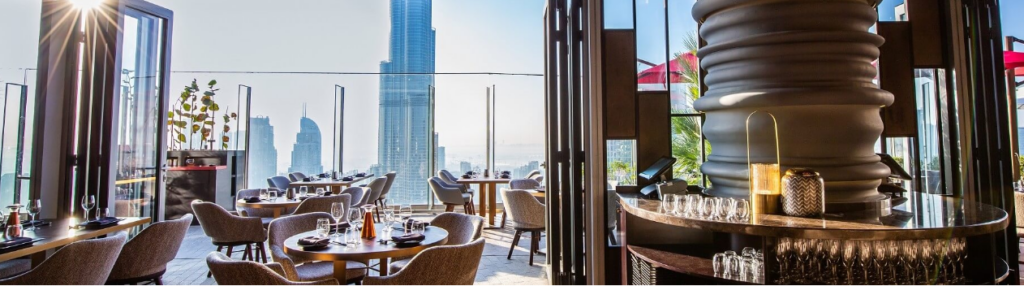 Best Dubai rooftop bars - Cé La Vi