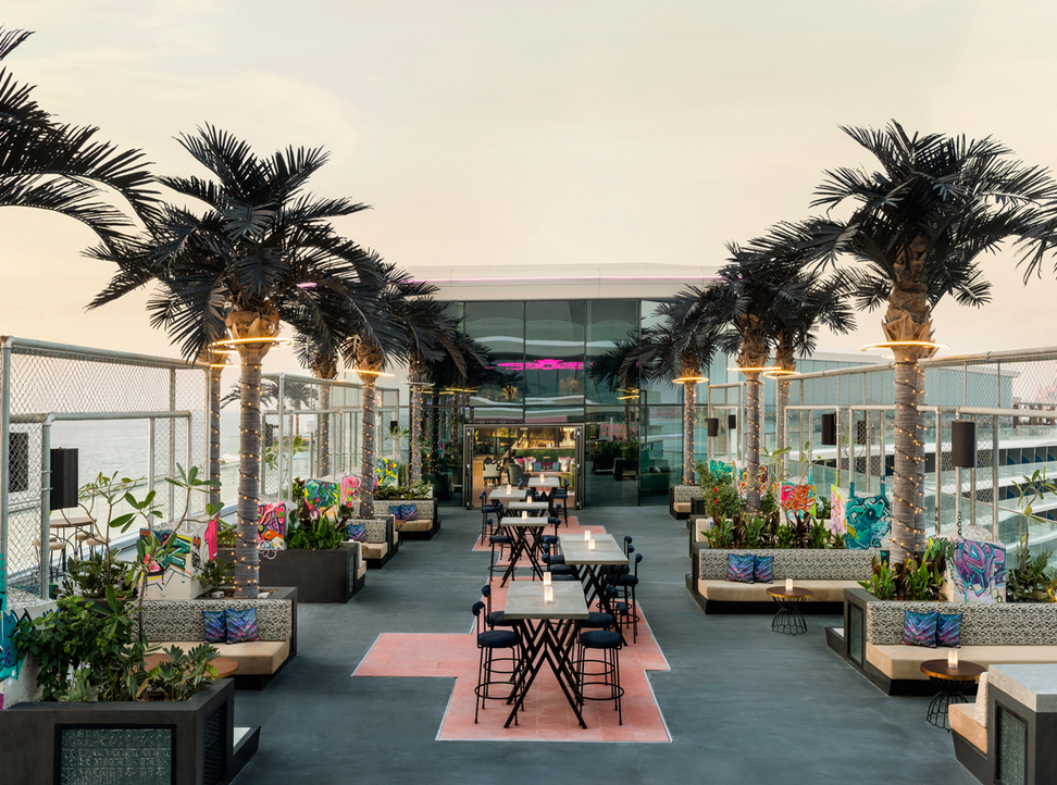 Best Dubai rooftop bars - SoBe