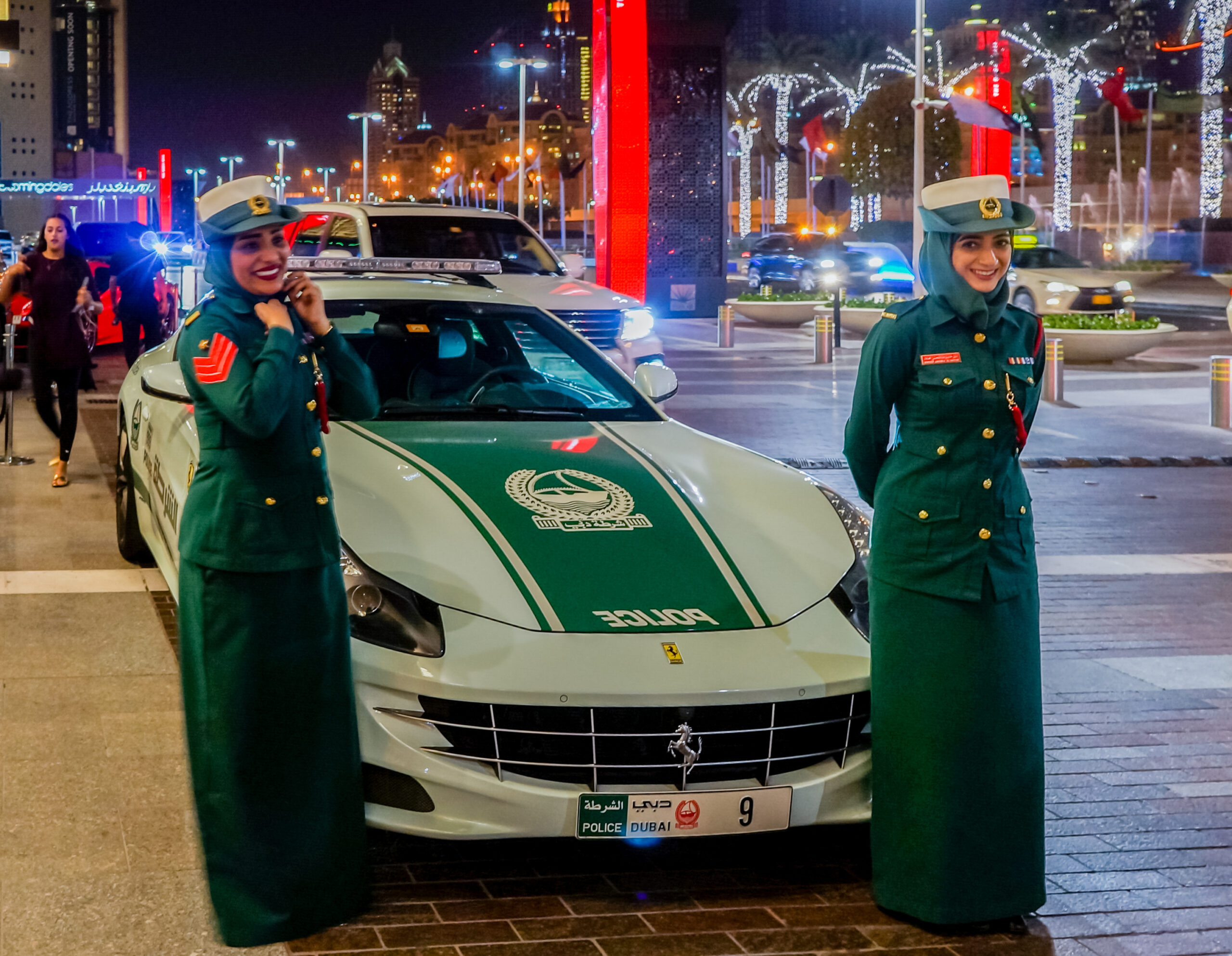 Dubai Customs and Traditions - Dubai police women