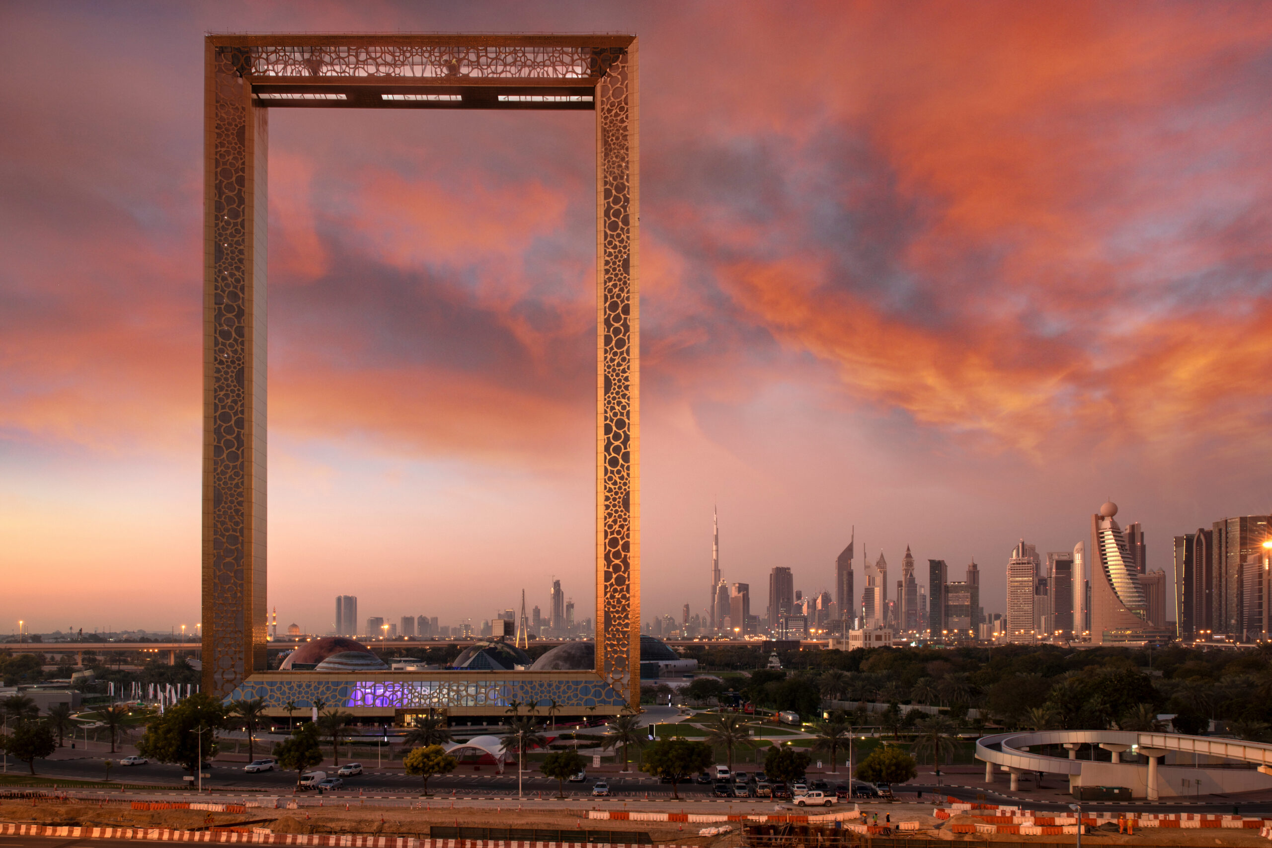 Dubai Frame - Sunset