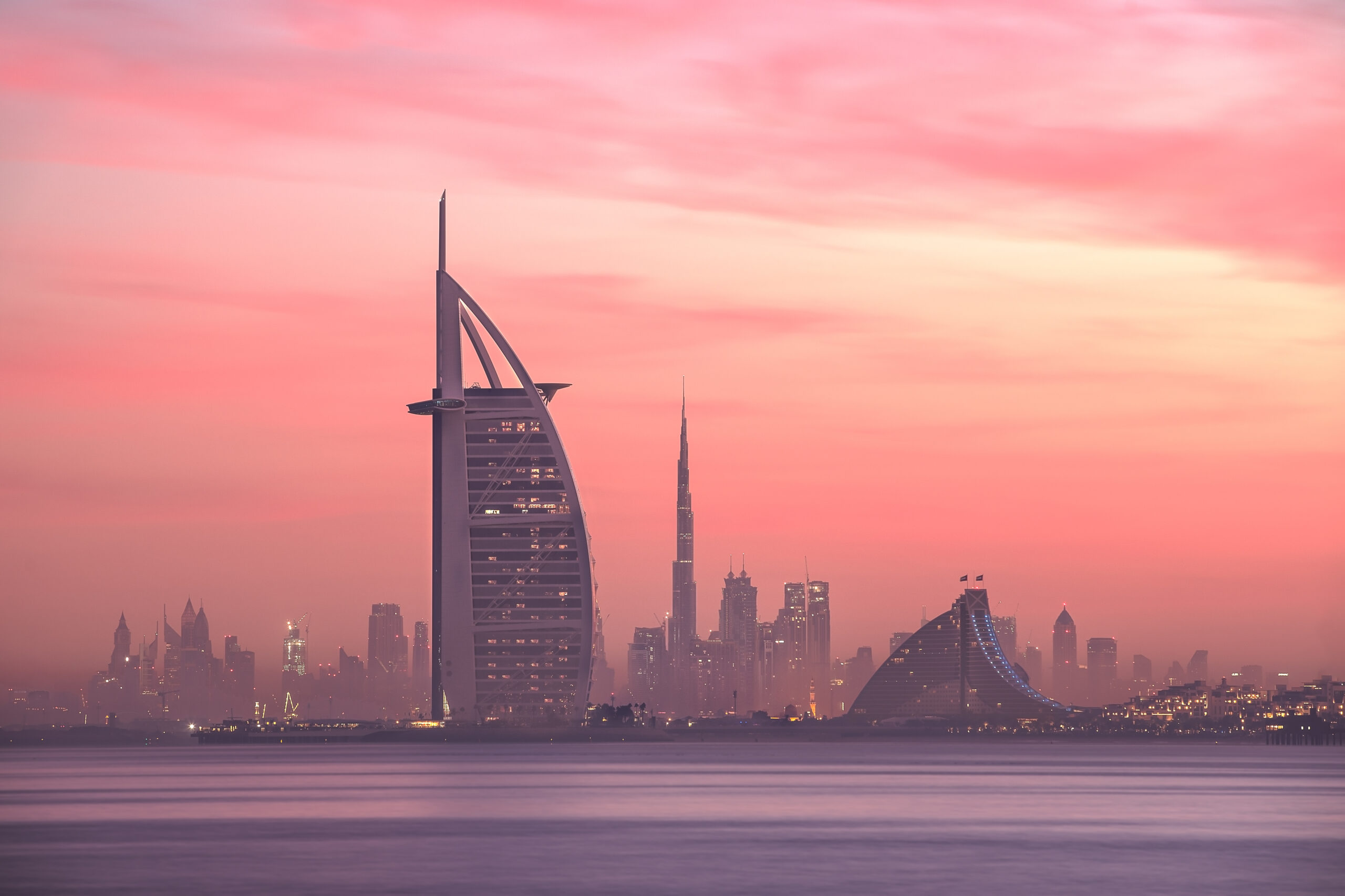 Burj Al Arab - Dubai skyline