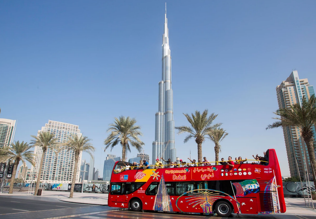 Dubai Hop-on Hop-off Bus Tours - Burj Khalifa