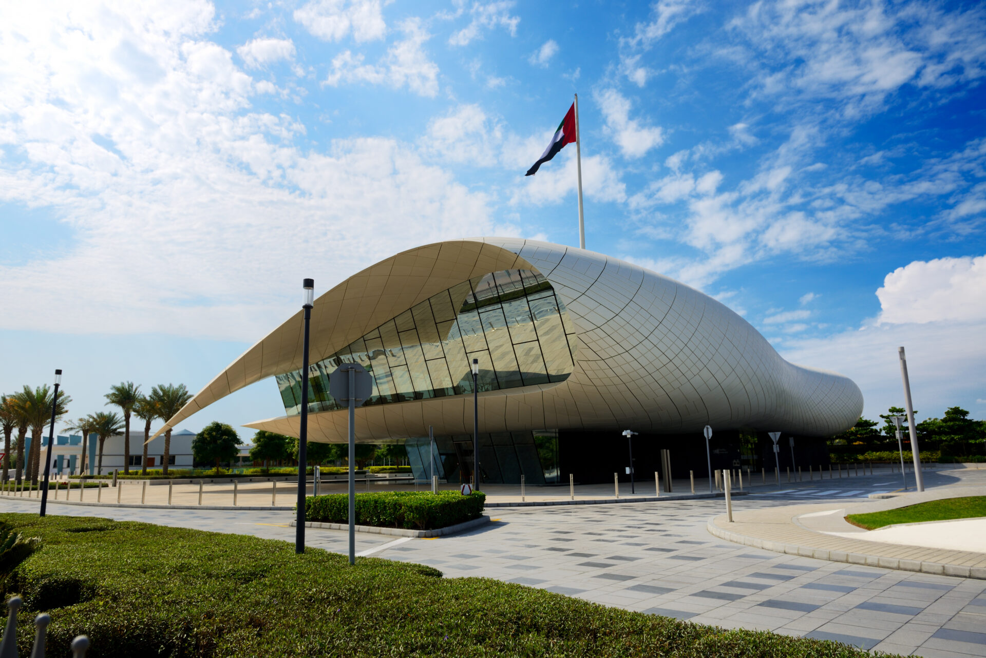 Etihad Museum Dubai - Flagpole