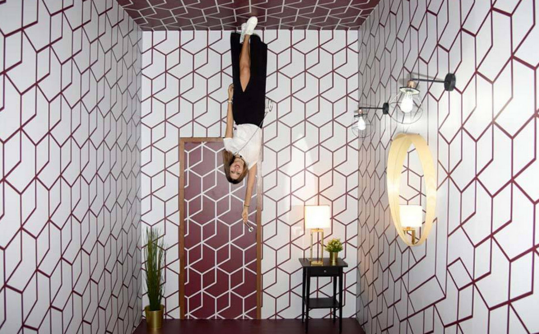 Museum of Illusions Dubai - Upside-down Room