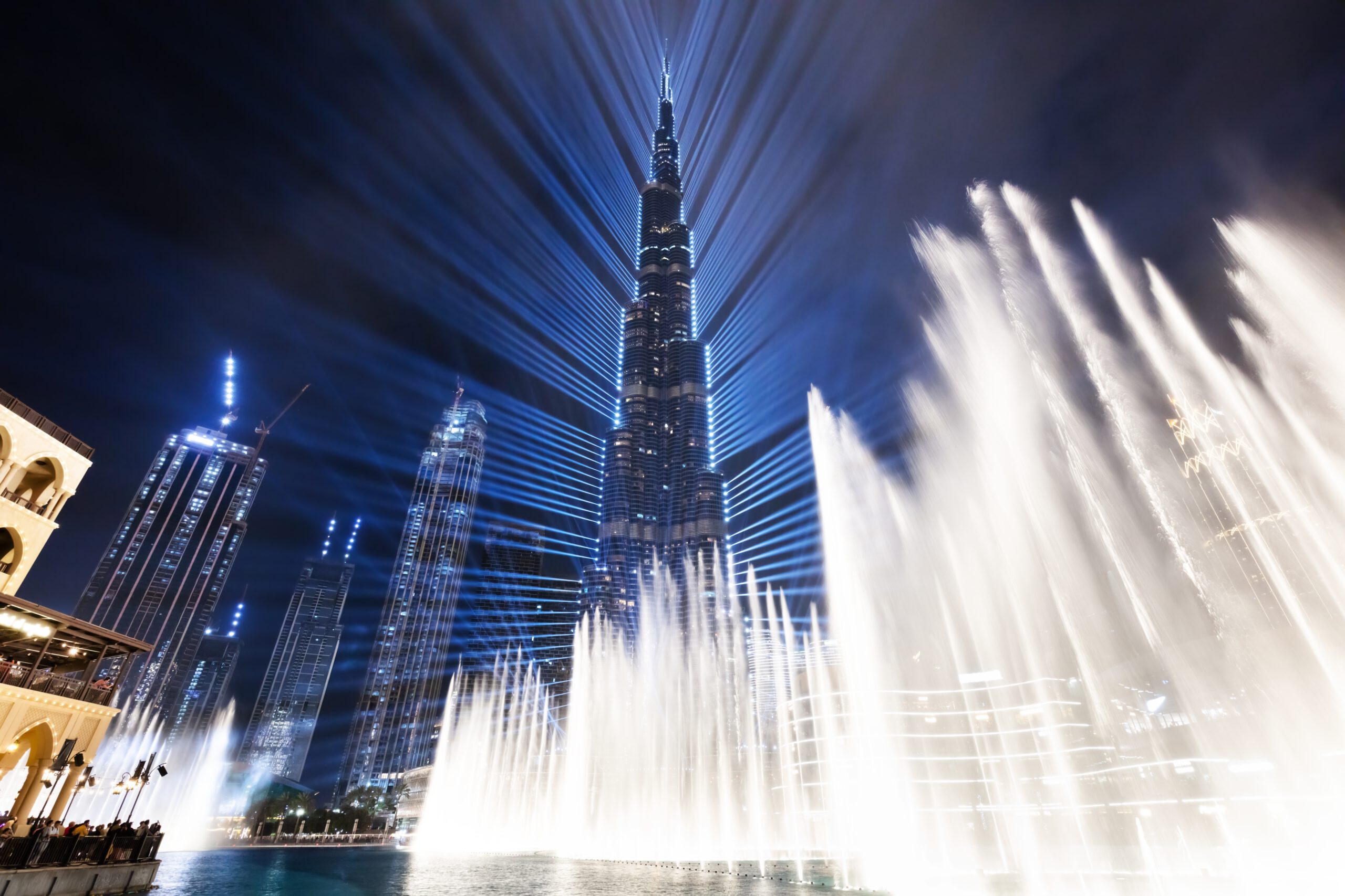 Burj Khalifa Dubai - Dubai Fountain show