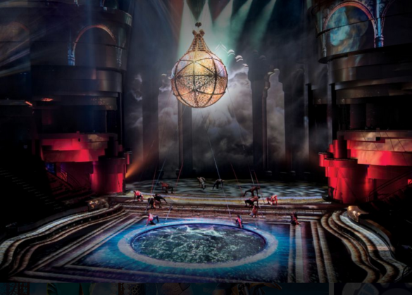 La Perle by Dragone show in Dubai - Stage