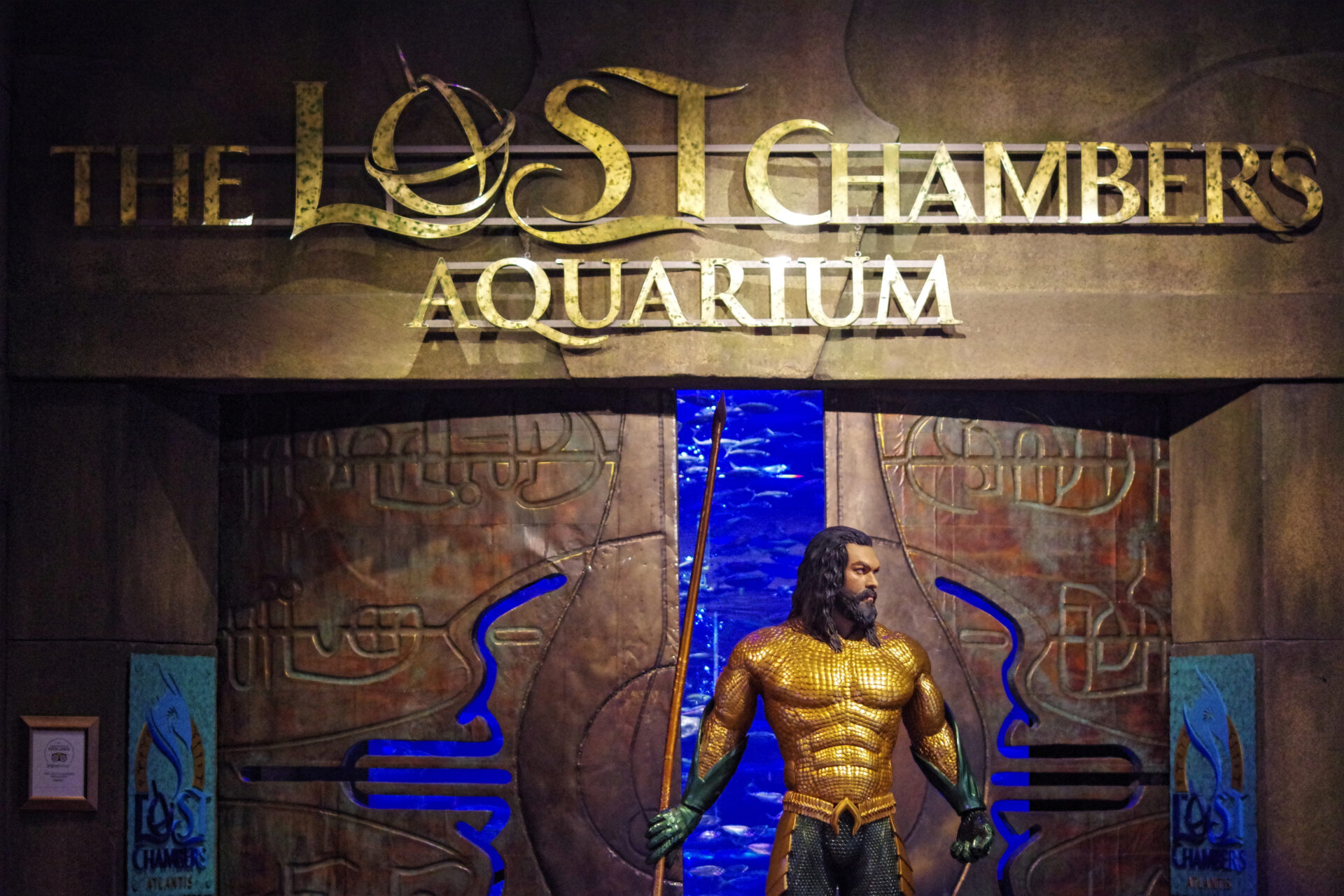 Lost Chambers Aquarium Dubai - Entrance