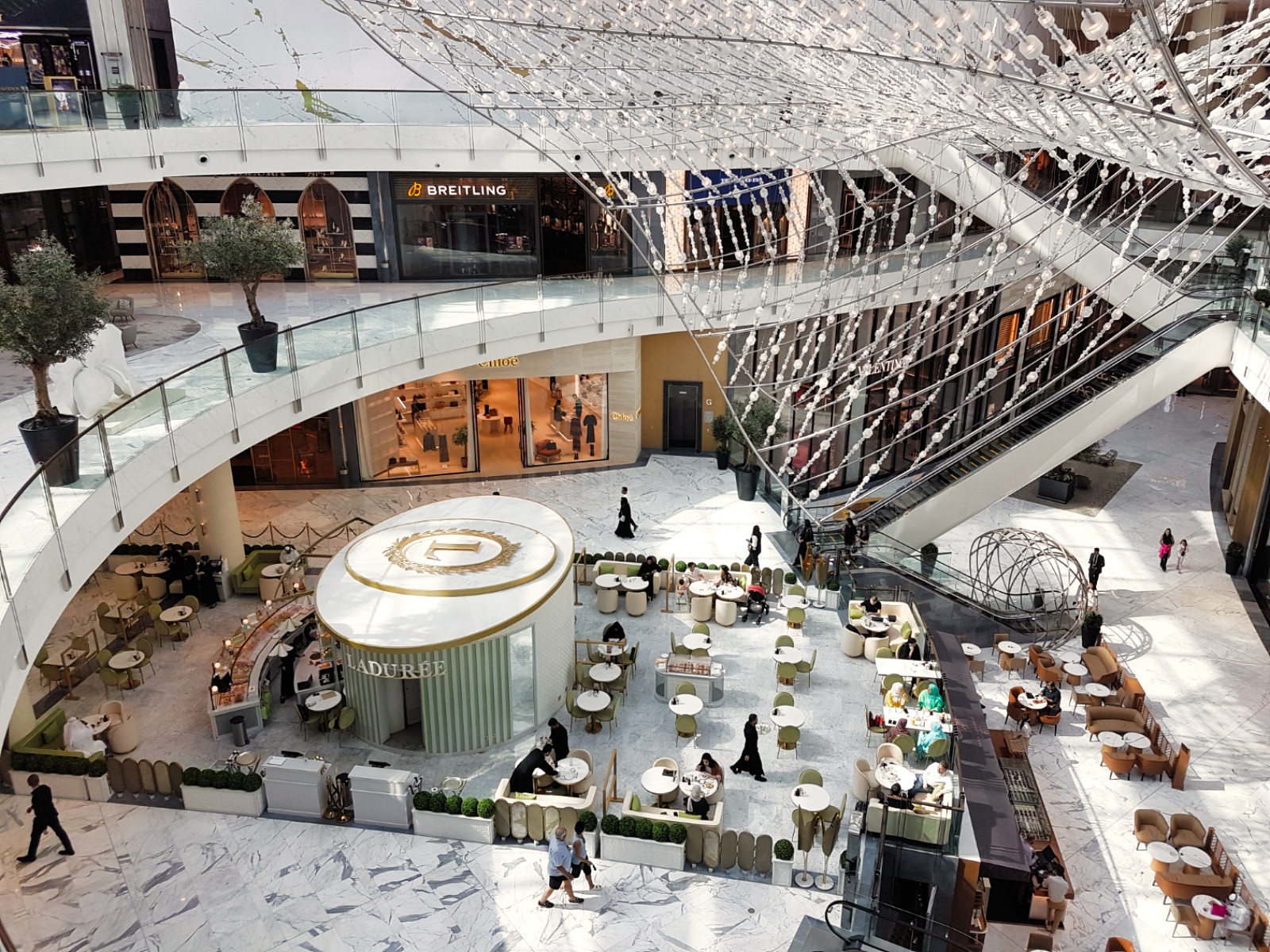 The Dubai Mall - Laduree cafe