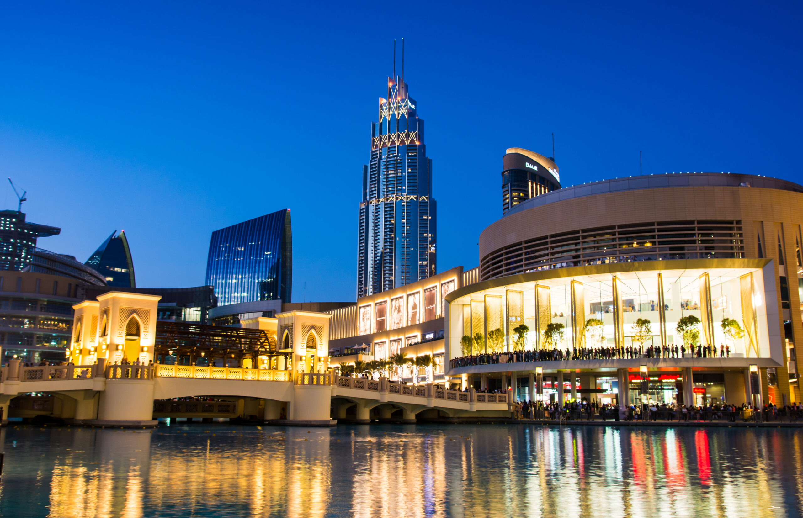 The Dubai Mall - Souk Al Bahar Bridge