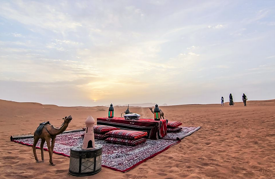 Best Dubai desert safaris - Al Marmoom sunrise safari