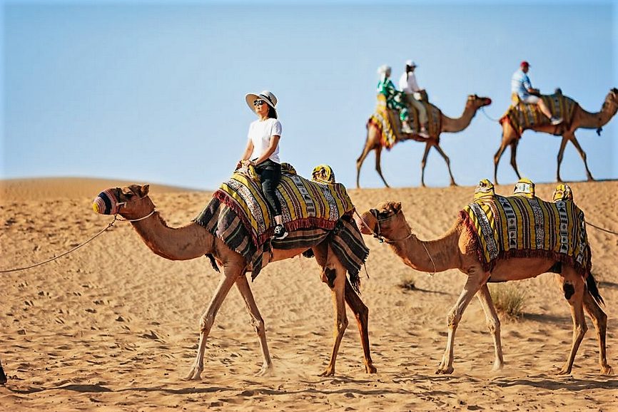 Best Dubai desert safaris - Half-day Lahbab desert safari