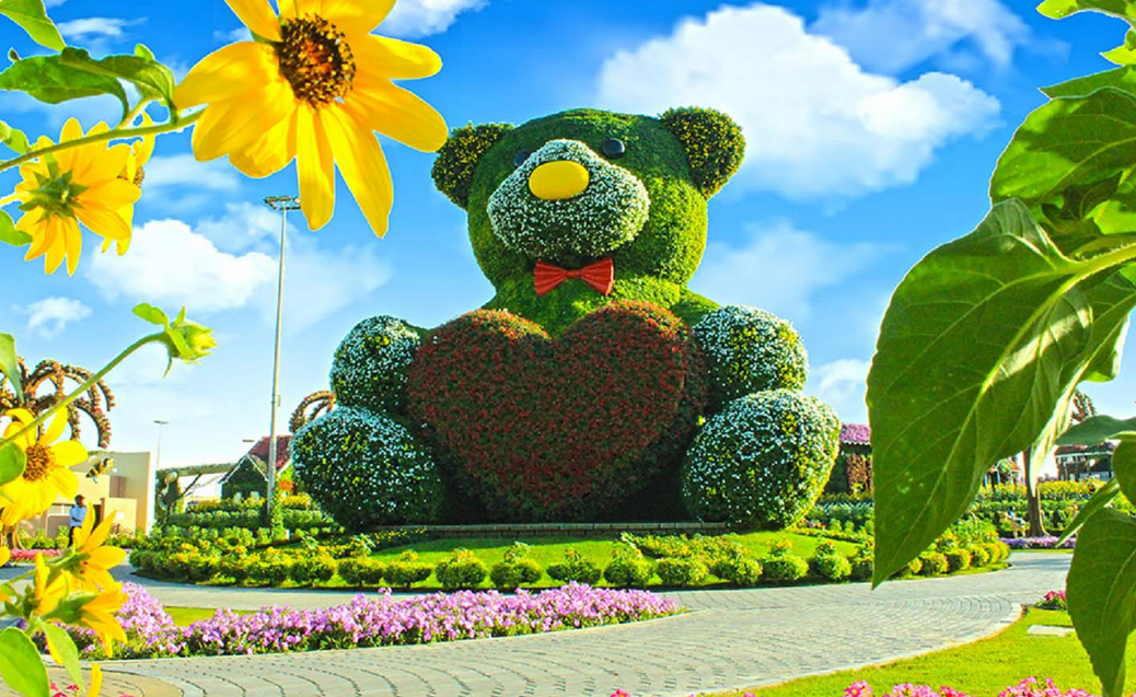 Dubai Miracle Garden - Teddy Bear