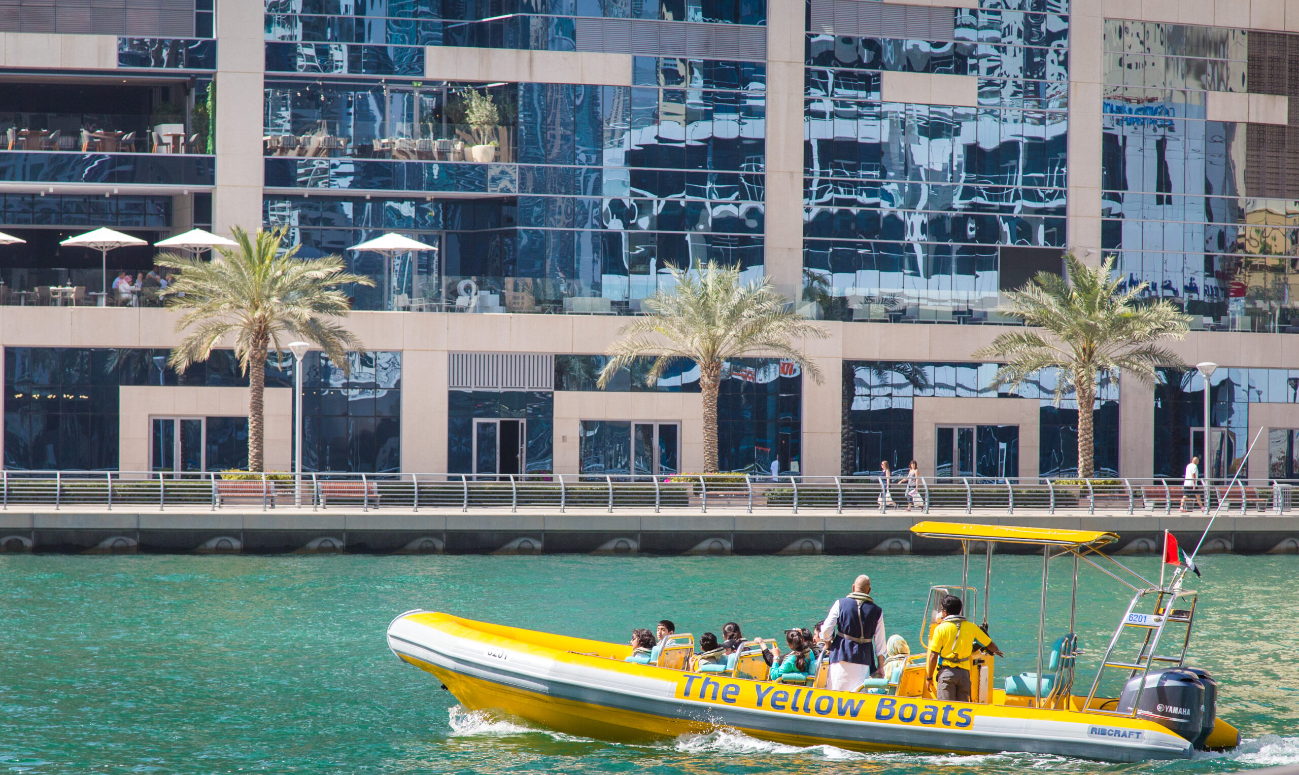Dubai boat tours and cruises - The Yellow Boats