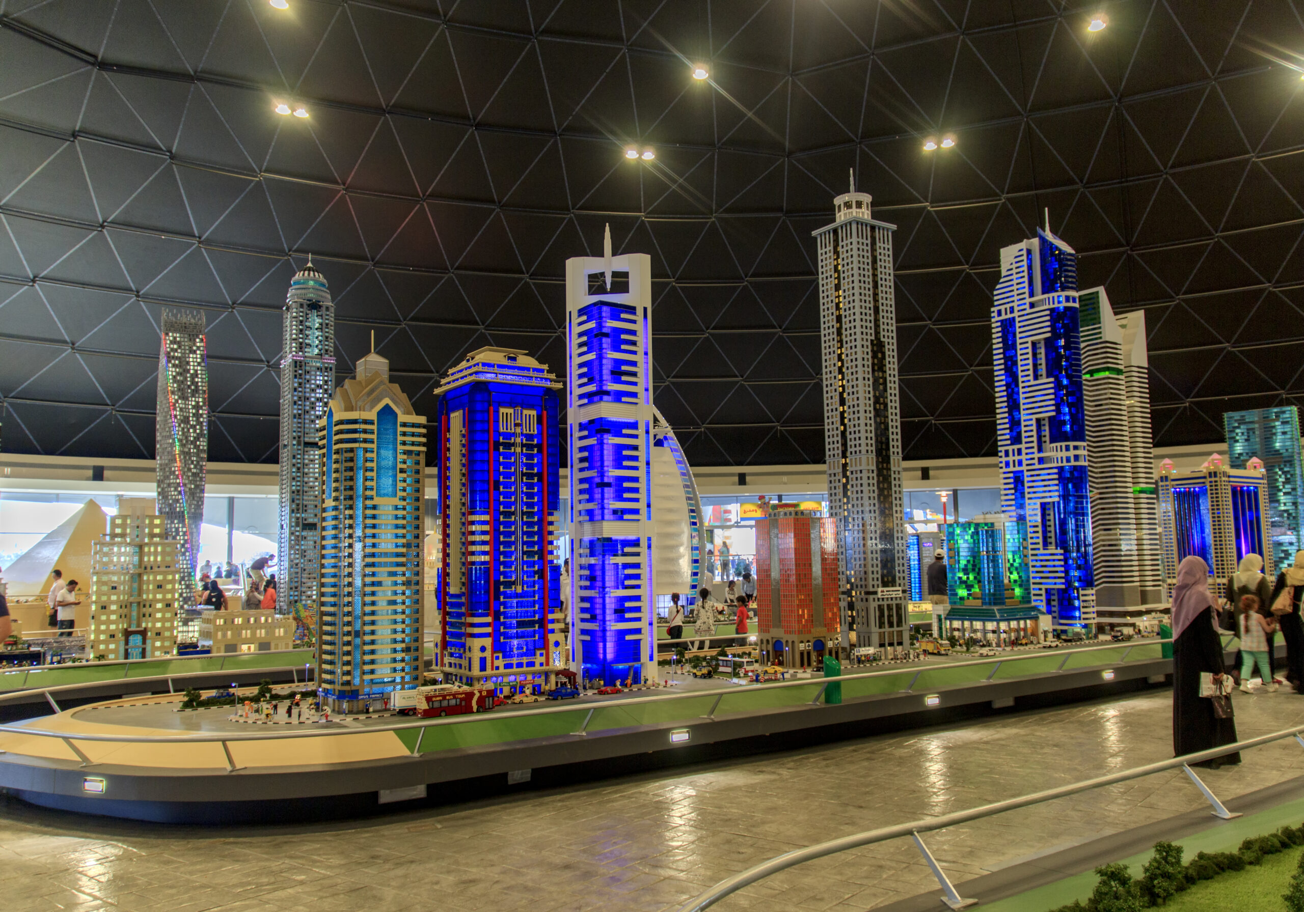 Legoland Dubai Theme Park - LEGO skyscrapers