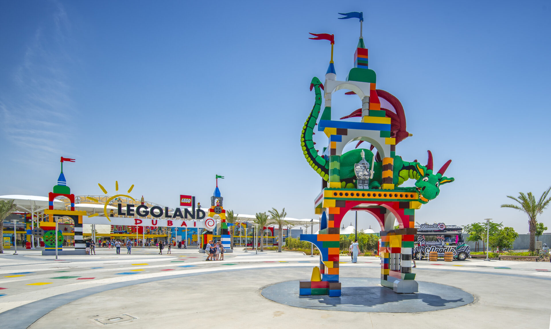 Legoland Dubai Theme park - Entrance