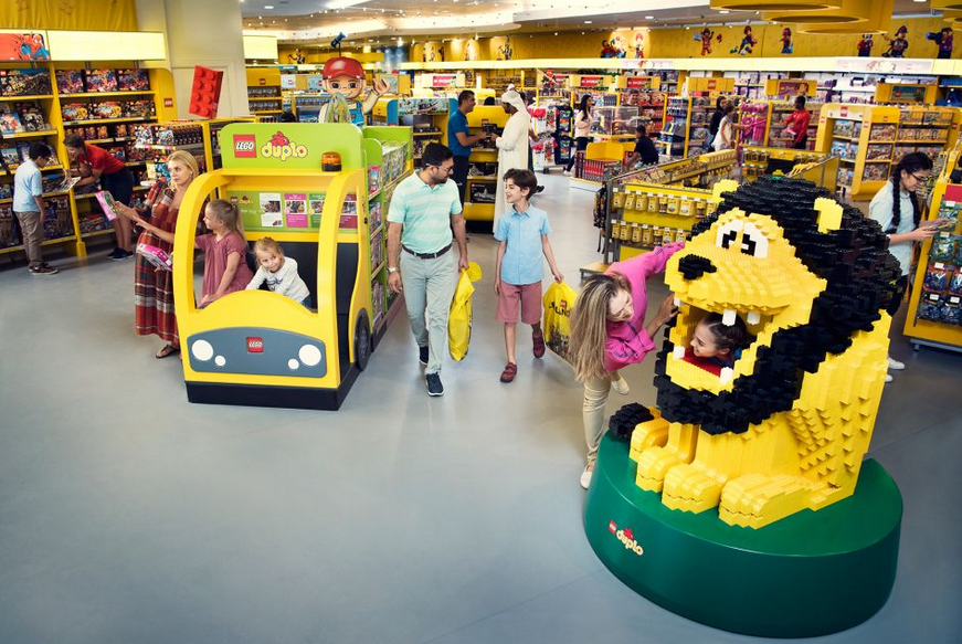 Legoland Dubai Theme park - LEGO Shops