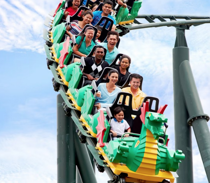 Legoland Dubai Theme park - The Dragon