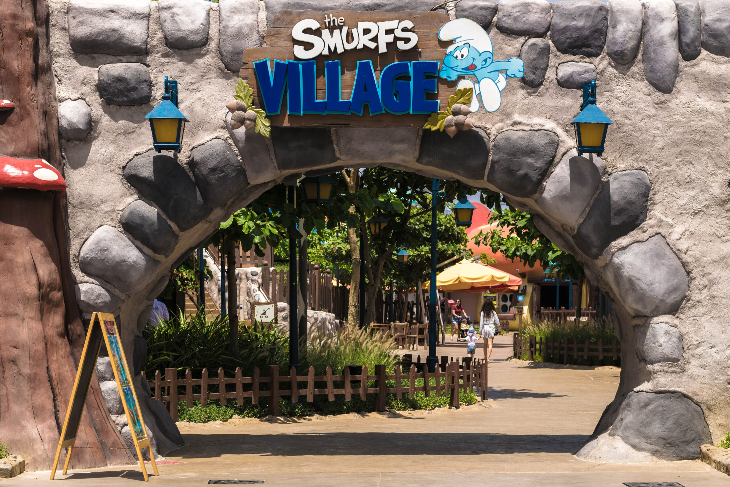 Motiongate Dubai Theme Park - The Smurfs Village
