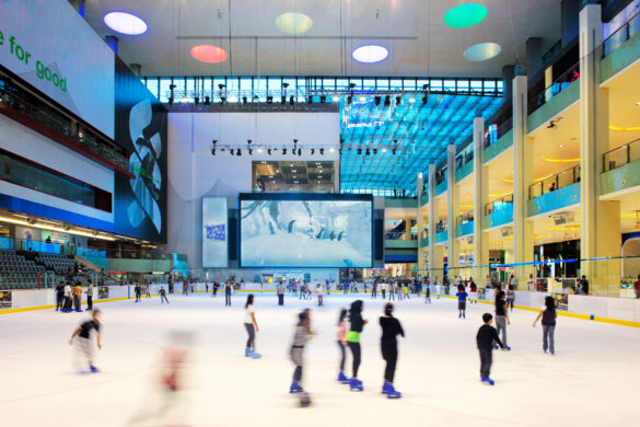 Dubai Ice Rink - Dubai Mall skating rink