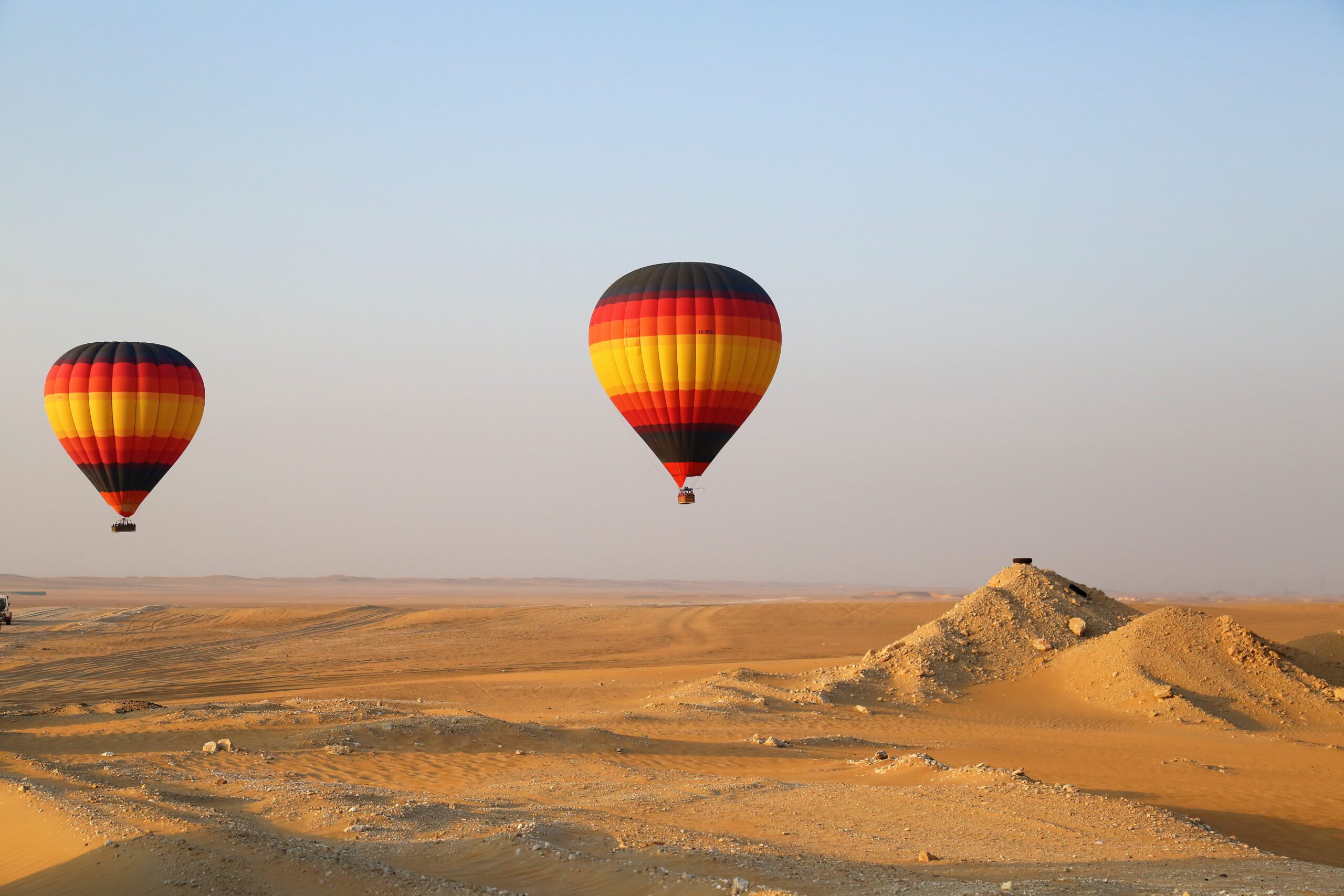 Dubai hot air balloon rides - Sunrise