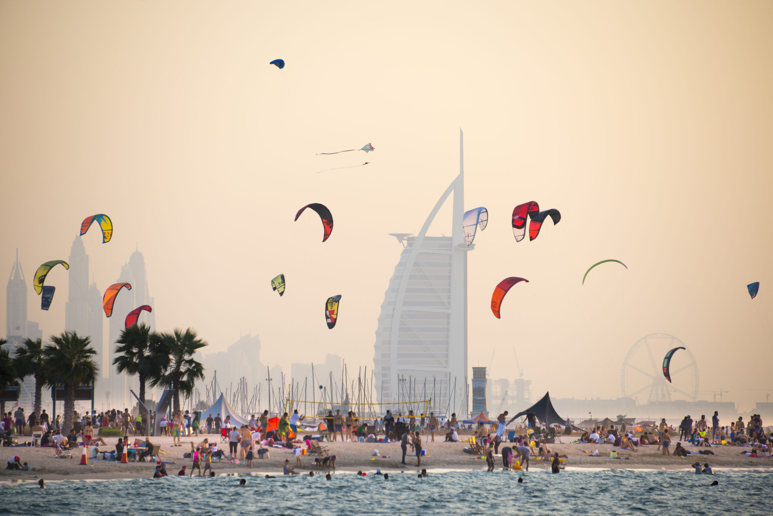 Best beaches in Dubai - Kite Beach