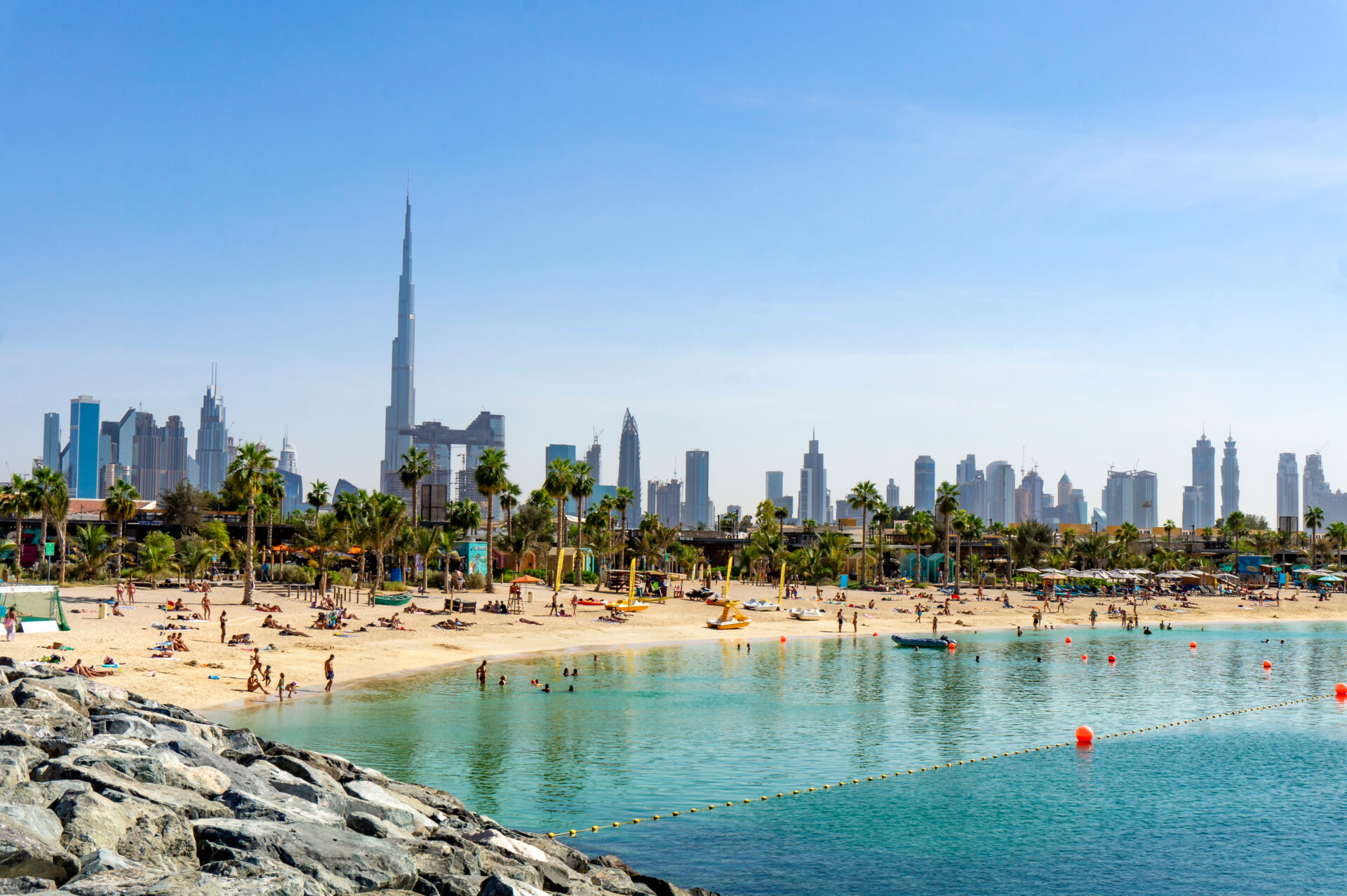 Best beach hotels in Dubai - Downtown view