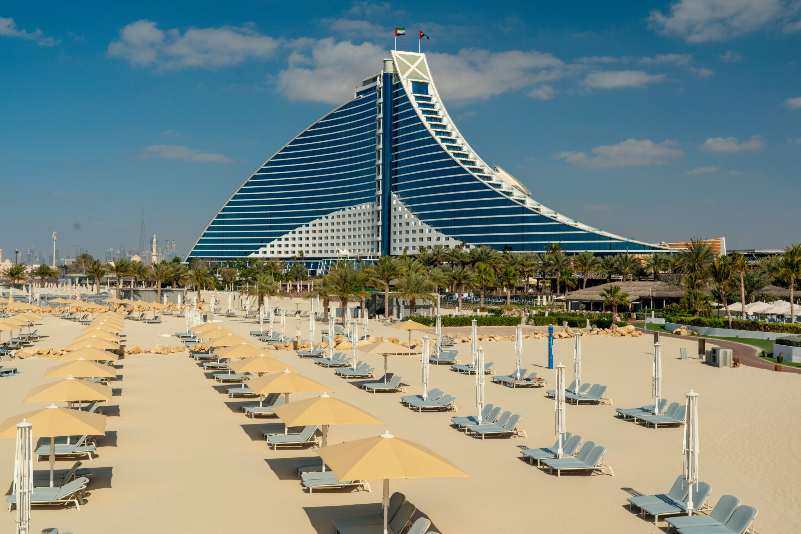 Best beach hotels in Dubai - Jumeirah Beach Hotel