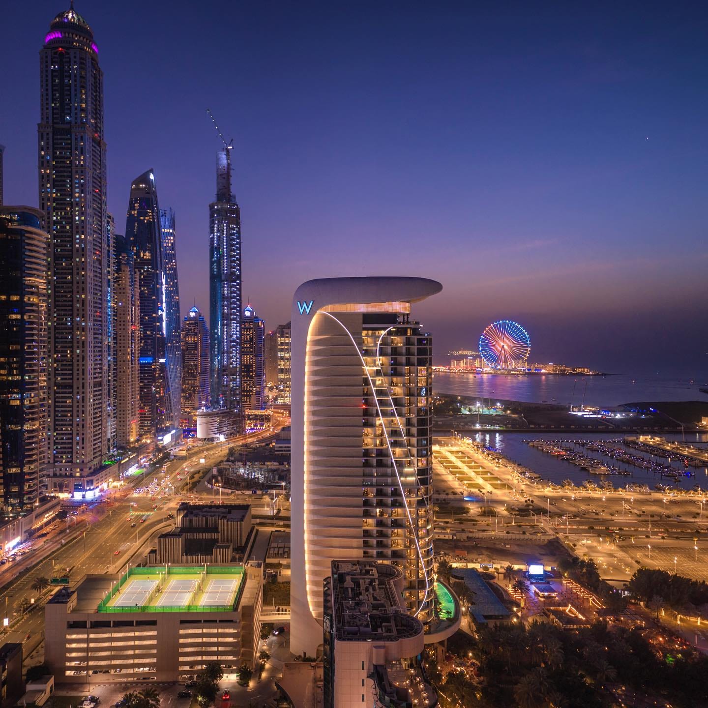 New Year in Dubai - Rooftop bar