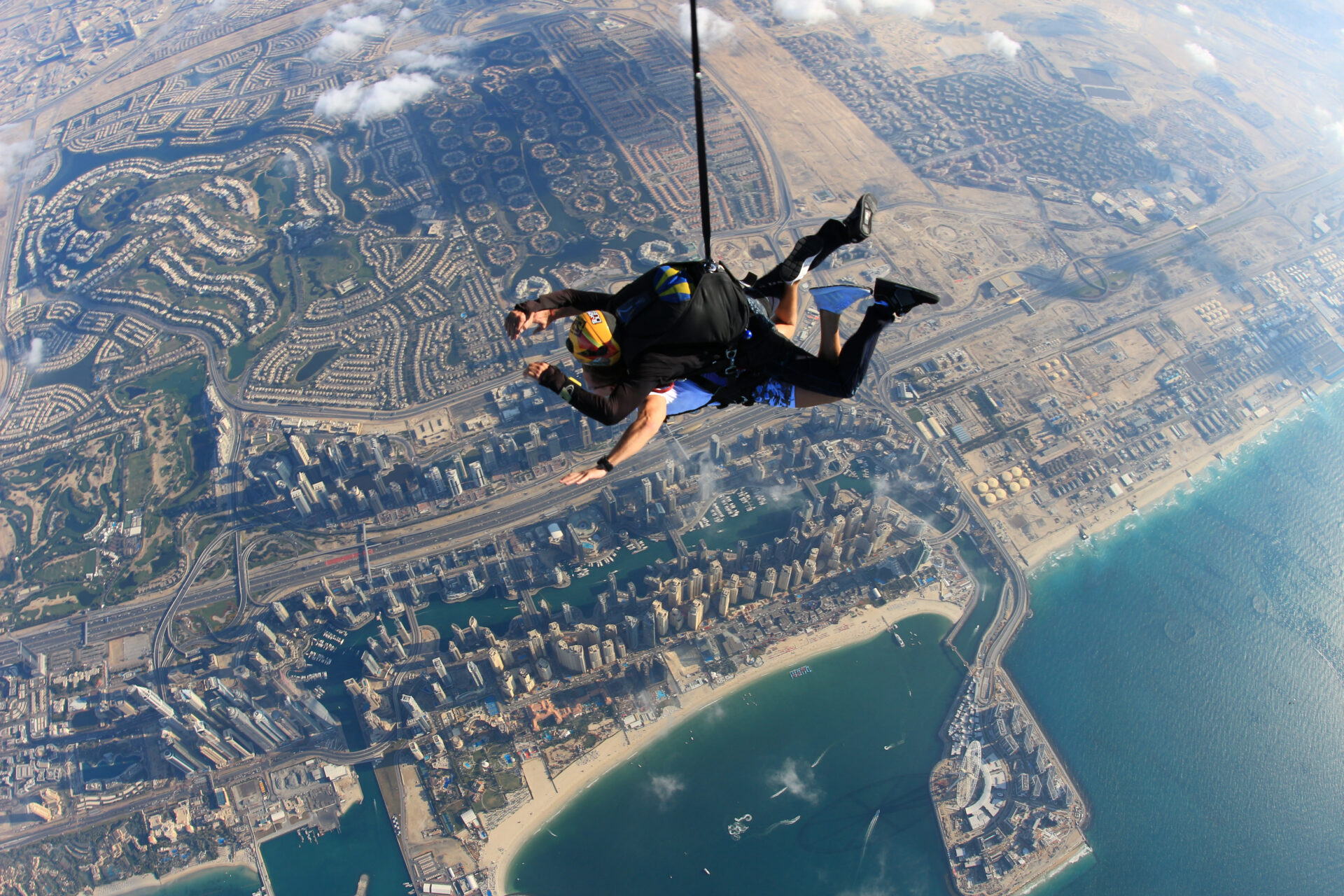 Skydive Dubai - Tandem jump Dubai Marina
